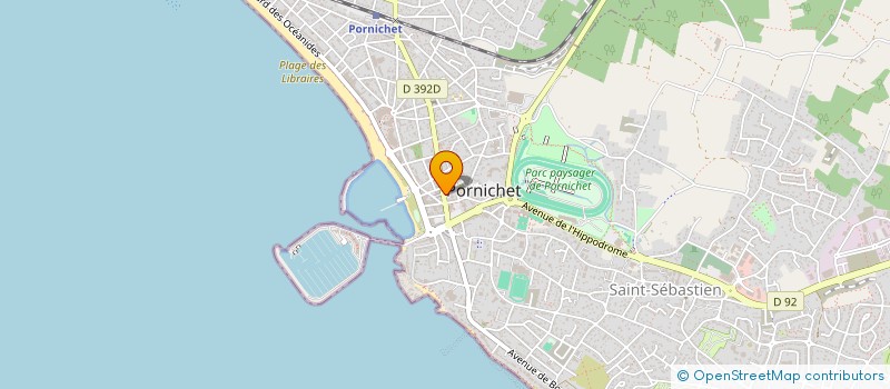 localisation de l'entreprise UNE QUESTION DE GOUT à PORNICHET