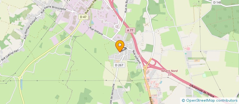 localisation de l'entreprise UNE RETRAITE AU POIL à VARENNES-VAUZELLES
