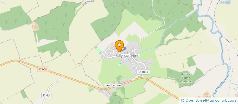 localisation de l'entreprise UNE ROSE UN ESPOIR SECTEUR METZ-OUEST  OGY-MONTOY-FLANVILLE