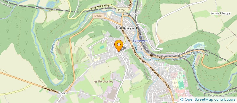localisation de l'entreprise UNE ROSE UN ESPOIR SECTEUR NORD-MEUSIEN à BREUX