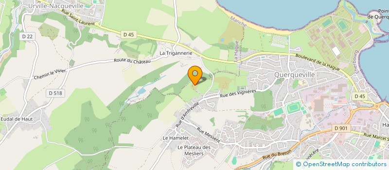 localisation de l'entreprise UNE SECONDE CHANCE à CHERBOURG-EN-COTENTIN