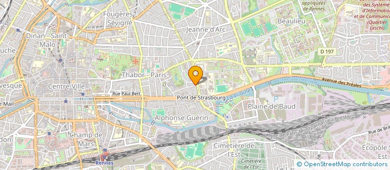 localisation de l'entreprise UNE SOUPE ET OLI  RENNES