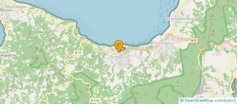 localisation de l'entreprise UNE SOURIS VERTE (USV) à CHIRONGUI