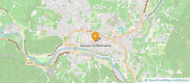 localisation de l'entreprise UNE TAF DE VAP à VAISON-LA-ROMAINE
