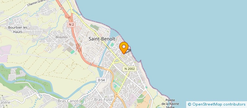 localisation de l'entreprise UNE TERRE - UN TOIT POUR UNE VIE à SAINT-BENOIT