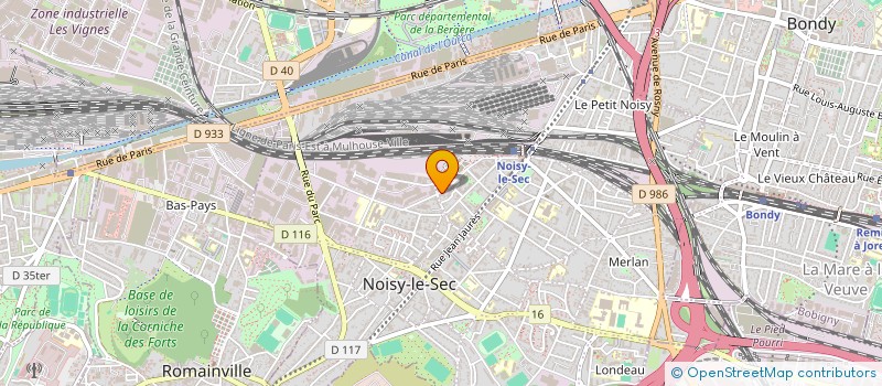 localisation de l'entreprise UNE TOUCHE DE BONHEUR à NOISY-LE-SEC