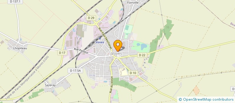 localisation de l'entreprise UNE UNION POUR TOUS à LES VILLAGES VOVEENS