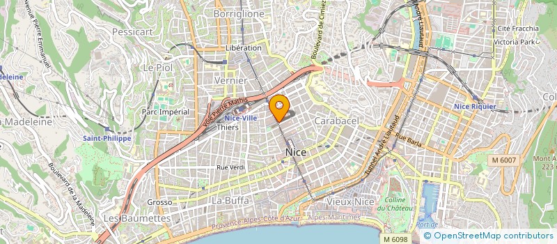 localisation de l'entreprise UNE VIE DE FEMME à NICE