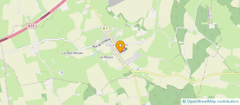 localisation de l'entreprise UNE VIE MILLE MOMENTS  COURGENARD