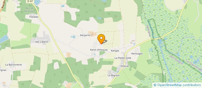 localisation de l'entreprise UNE VIE POUR CHLOE à HERBIGNAC