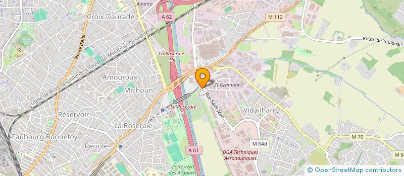 localisation de l'entreprise UNE VIE, UN ESPOIR  BALMA