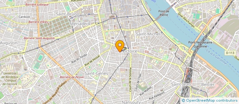 localisation de l'entreprise UNE VOILE UN SOURIRE  BORDEAUX