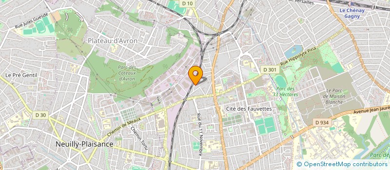 localisation de l'entreprise UNE VOIX POUR LES INVISIBLES à NEUILLY-SUR-MARNE