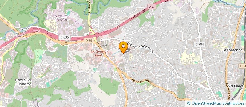 localisation de l'entreprise UNE VOIX POUR MILA  ANTIBES