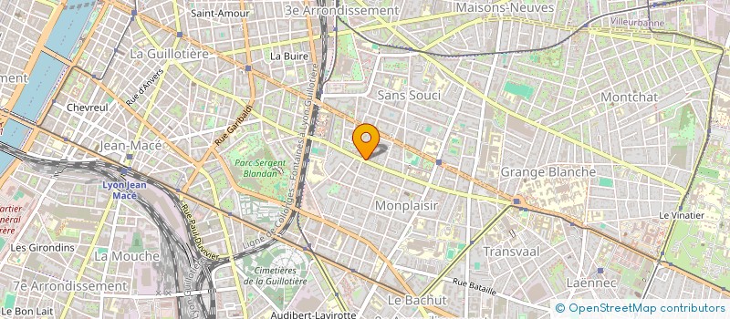 localisation de l'entreprise UNEAALE  LYON