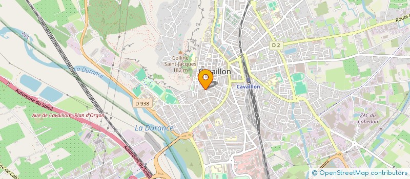 localisation de l'entreprise UNEAGENCEDE.COM  CAVAILLON