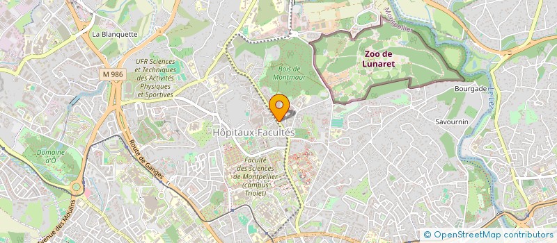 localisation de l'entreprise UNEF MONTPELLIER à MONTPELLIER