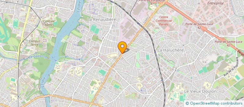 localisation de l'entreprise UNEFOIS  NANTES