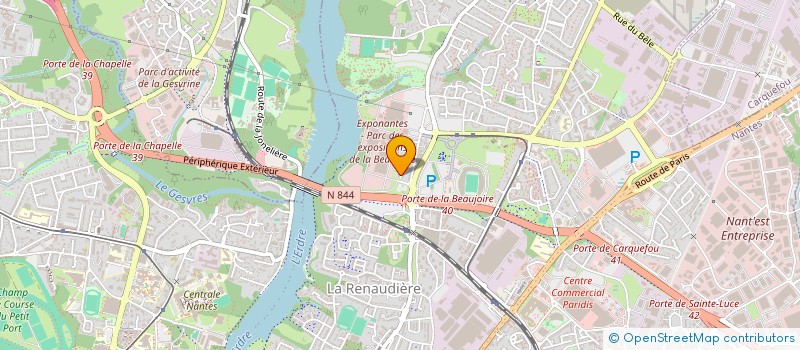 localisation de l'entreprise UNEL GROUPE  NORT-SUR-ERDRE