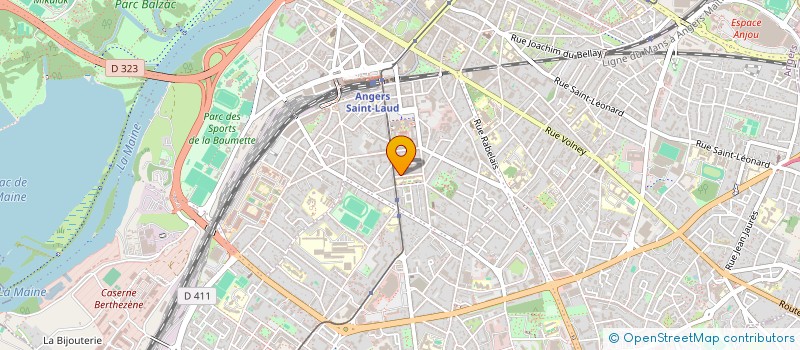 localisation de l'entreprise UNEO à SAINT-BARTHELEMY-D'ANJOU