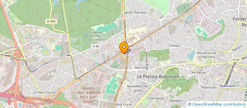 localisation de l'entreprise UNESO-LUTION  BAGNOLET