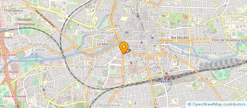 localisation de l'entreprise UNEXO CAPITAL  SAINT-JACQUES-DE-LA-LANDE