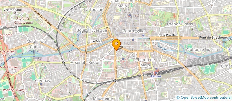 localisation de l'entreprise UNEXO GESTION  SAINT-JACQUES-DE-LA-LANDE