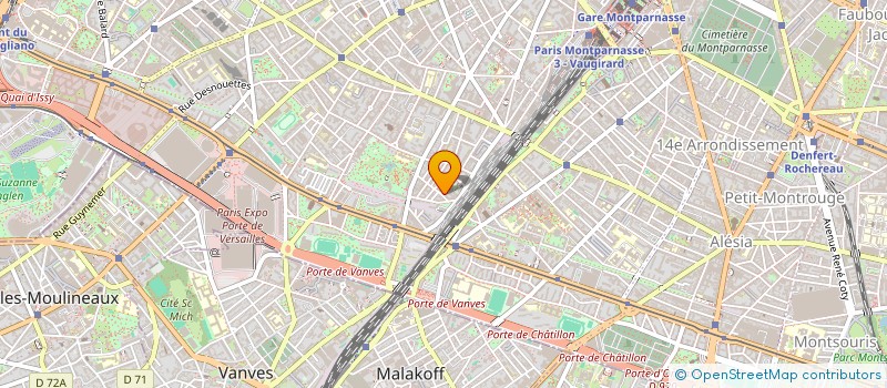 localisation de l'entreprise UNEXPECTED  PARIS