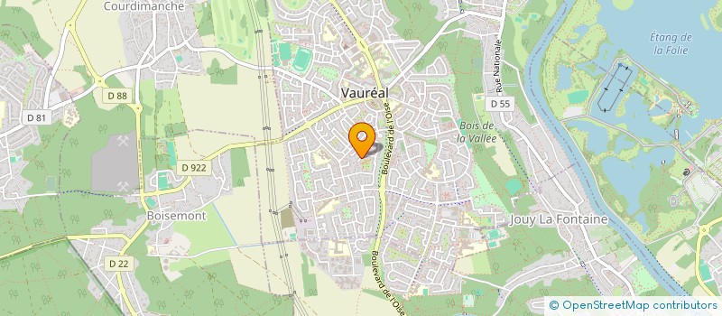 localisation de l'entreprise UNFRIENDLY GAMES  VAUREAL