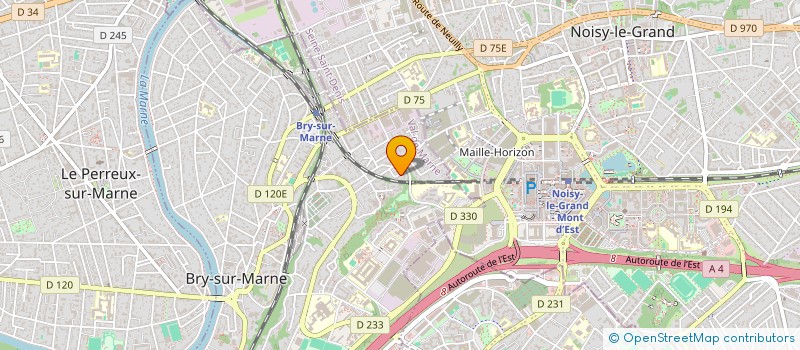 localisation de l'entreprise UNG CECY  BRY-SUR-MARNE