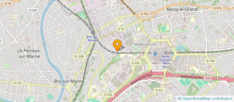 localisation de l'entreprise UNG JCC  BRY-SUR-MARNE
