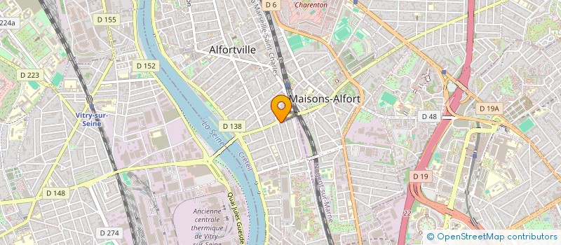 localisation de l'entreprise UNGT INVEST à ALFORTVILLE