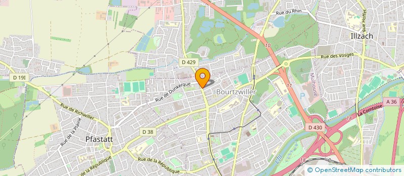 localisation de l'entreprise UNGUT DONER  MULHOUSE