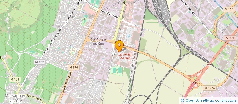 localisation de l'entreprise UNI à MARSANNAY-LA-COTE