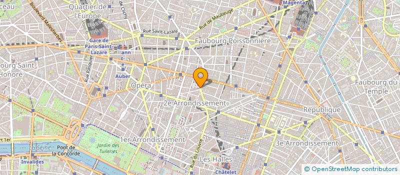 localisation de l'entreprise UNI BATI  PARIS