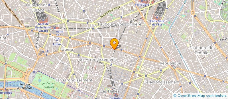 localisation de l'entreprise UNI-BEP à PARIS