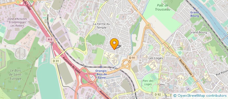 localisation de l'entreprise UNI CARRELAGE à RIS-ORANGIS