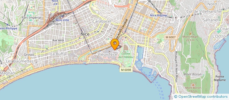 localisation de l'entreprise UNI&CO à NICE