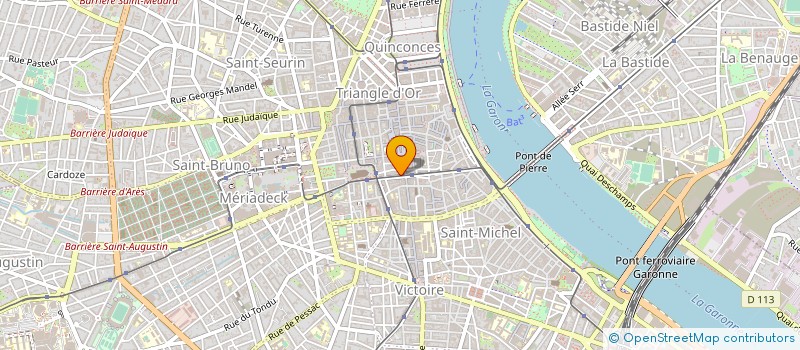 localisation de l'entreprise UNI CONCEPT FEMININ à BORDEAUX