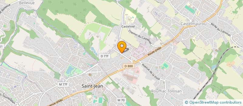 localisation de l'entreprise UNI COURTAGE à ROUFFIAC-TOLOSAN