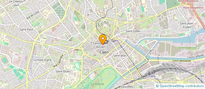 localisation de l'entreprise UNI COURTAGE  CAEN