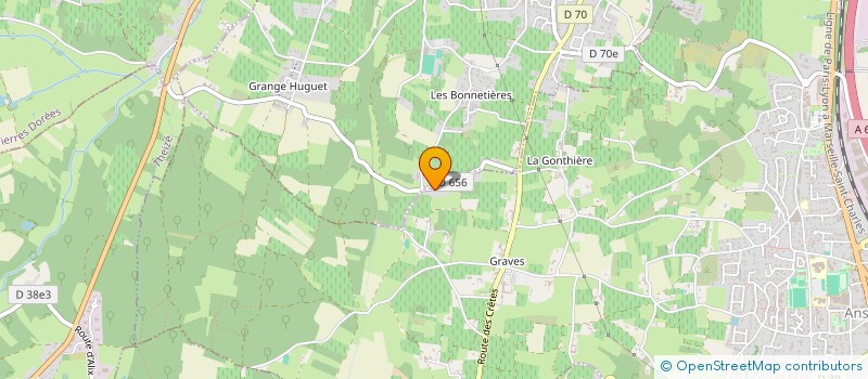 localisation de l'entreprise UNI DUO  MORANCE