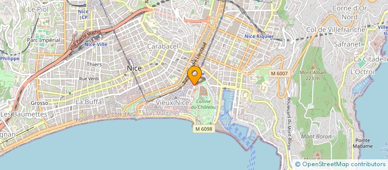 localisation de l'entreprise UNI GROUP à NICE