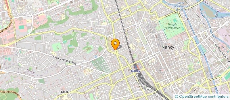 localisation de l'entreprise UNI LORRAINE  NANCY