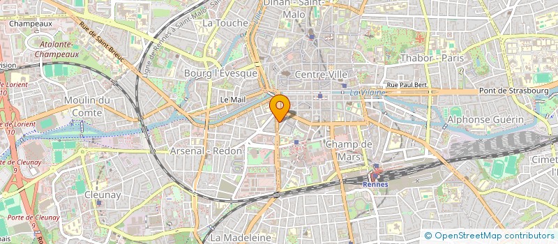 localisation de l'entreprise UNI OUEST CONSEILS à RENNES