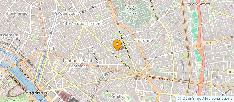 localisation de l'entreprise UNI PAK FRANCE à PARIS