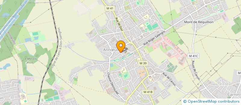 localisation de l'entreprise UNI PICK'S  ANNULLIN