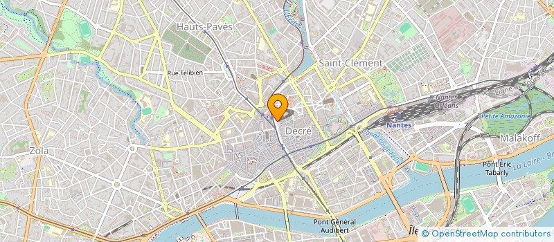 localisation de l'entreprise UNI PLUS à NANTES