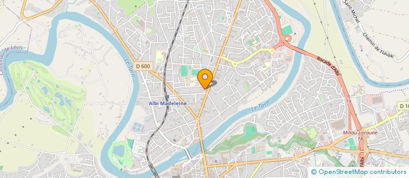 localisation de l'entreprise UNI POUR L'AUTONOMIE à ALBI