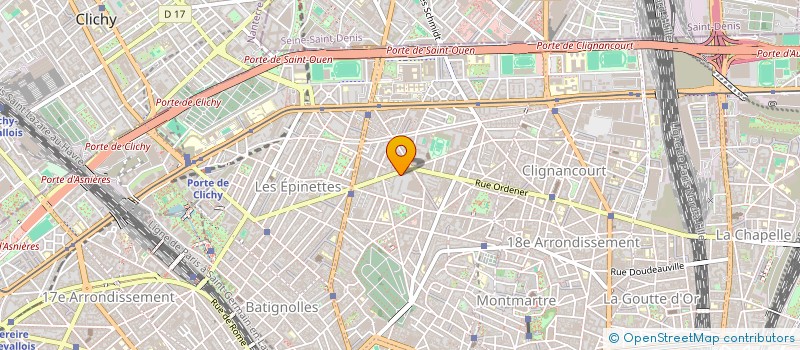 localisation de l'entreprise UNI-PRESS SERVICE  PARIS